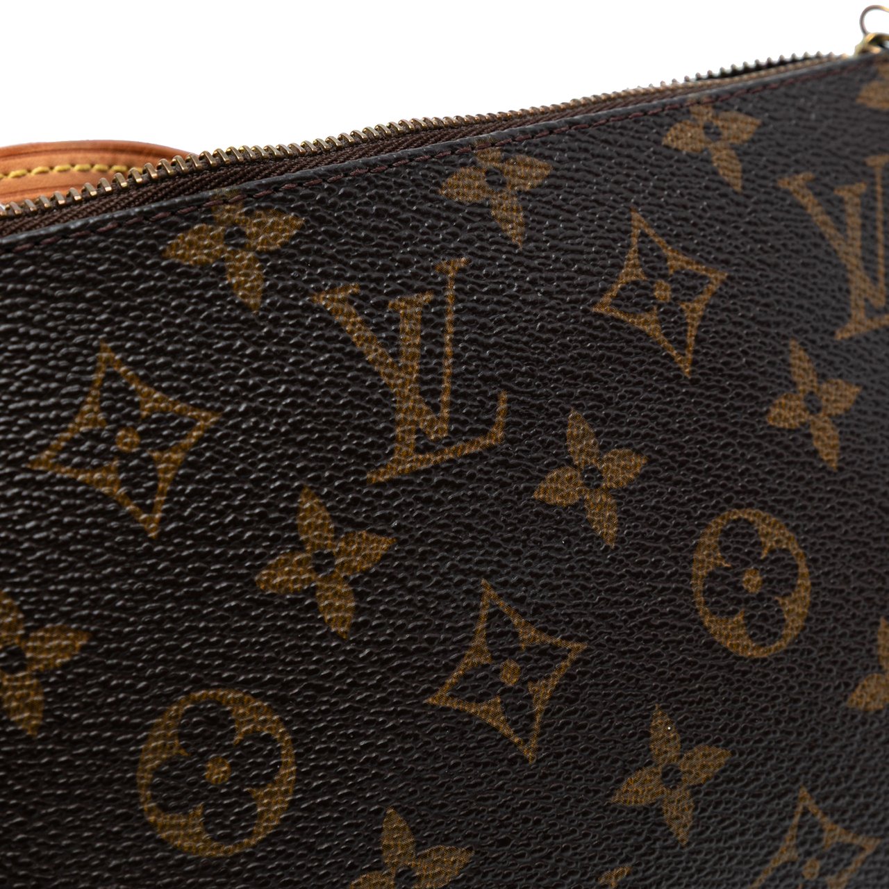 Louis Vuitton Monogram Pochette Accessoires Bruin