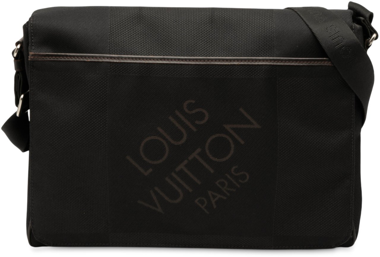 Louis Vuitton Damier Geant Messenger Bag Zwart