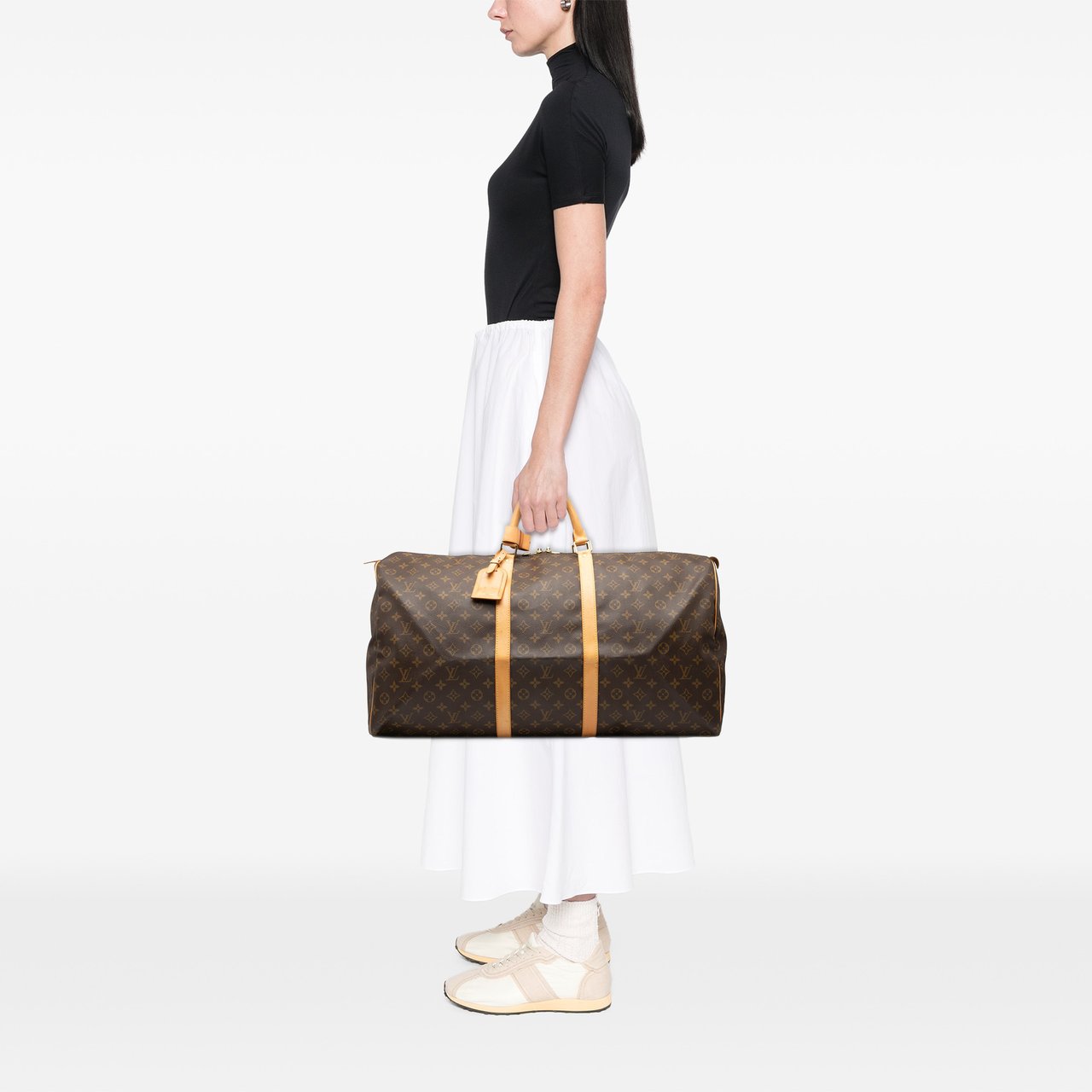 Louis Vuitton Monogram Keepall 60 Bruin