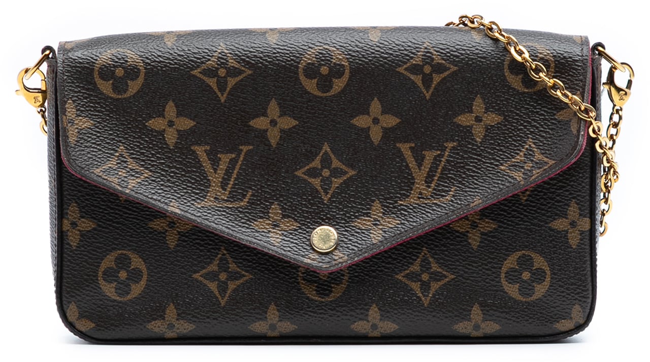 Louis Vuitton Monogram Pochette Felicie Bruin