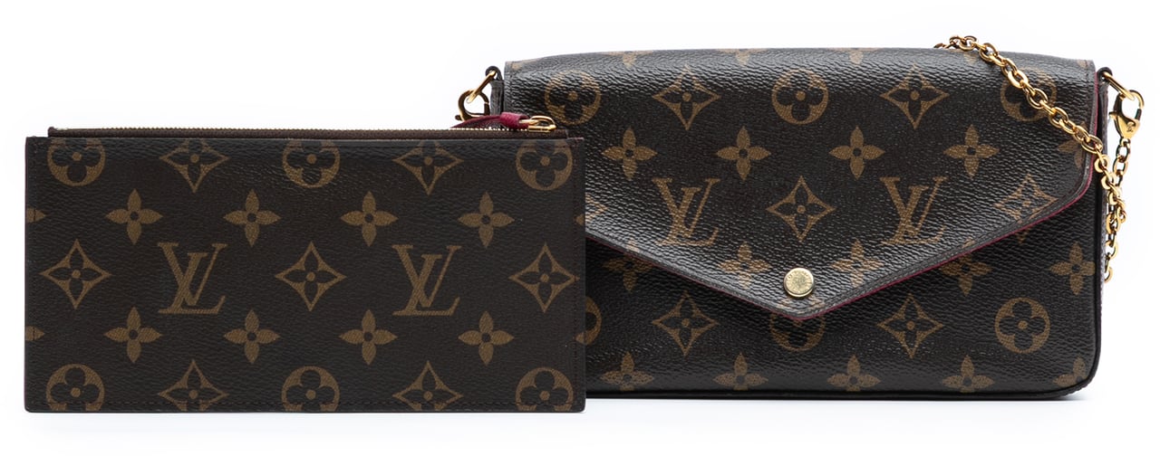 Louis Vuitton Monogram Pochette Felicie Bruin
