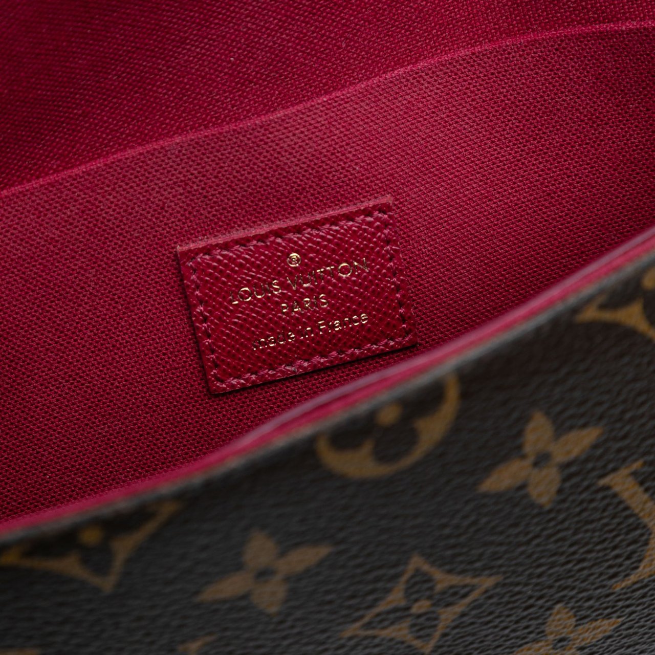 Louis Vuitton Monogram Pochette Felicie Bruin