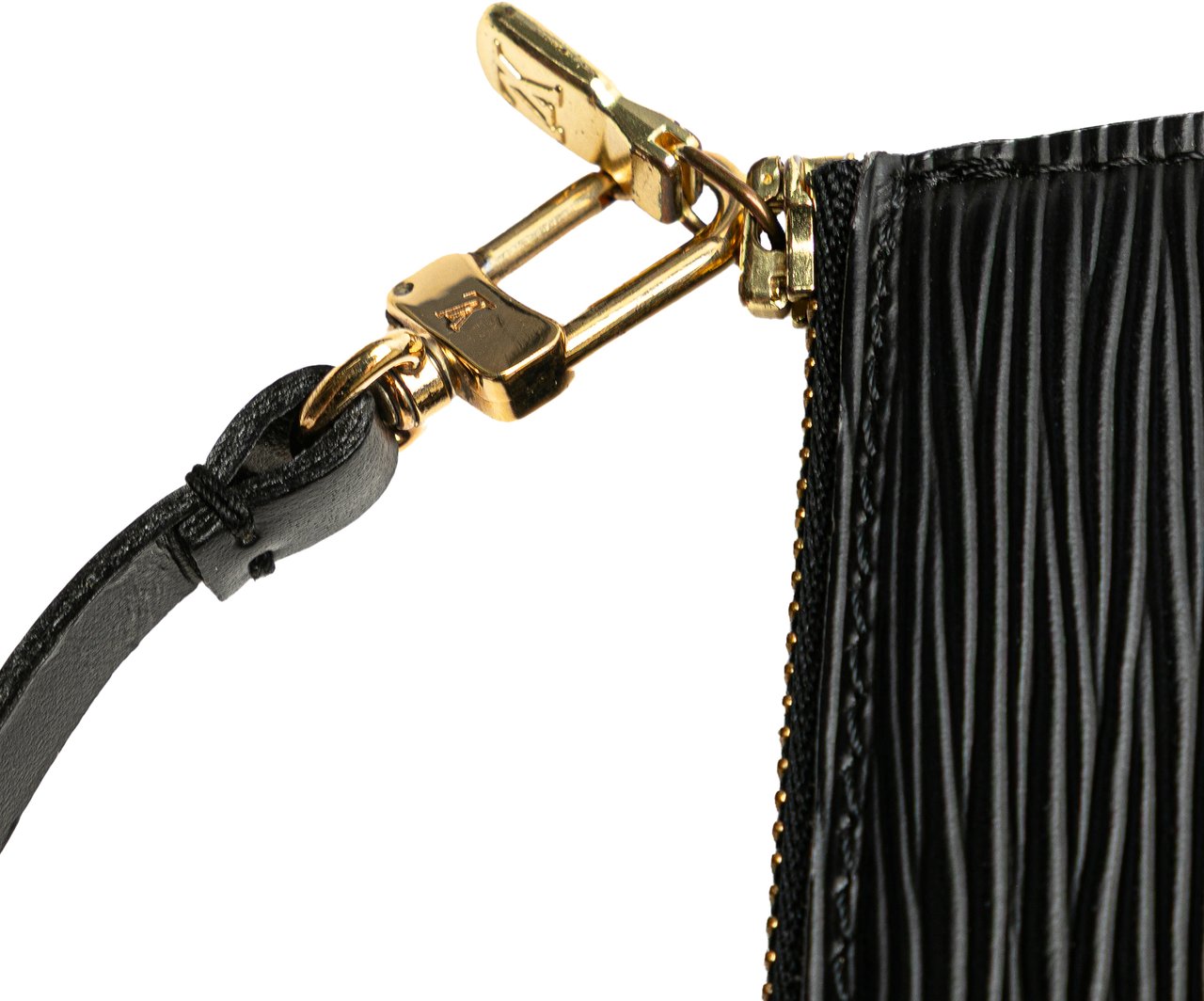Louis Vuitton Epi Pochette Accessoires Zwart