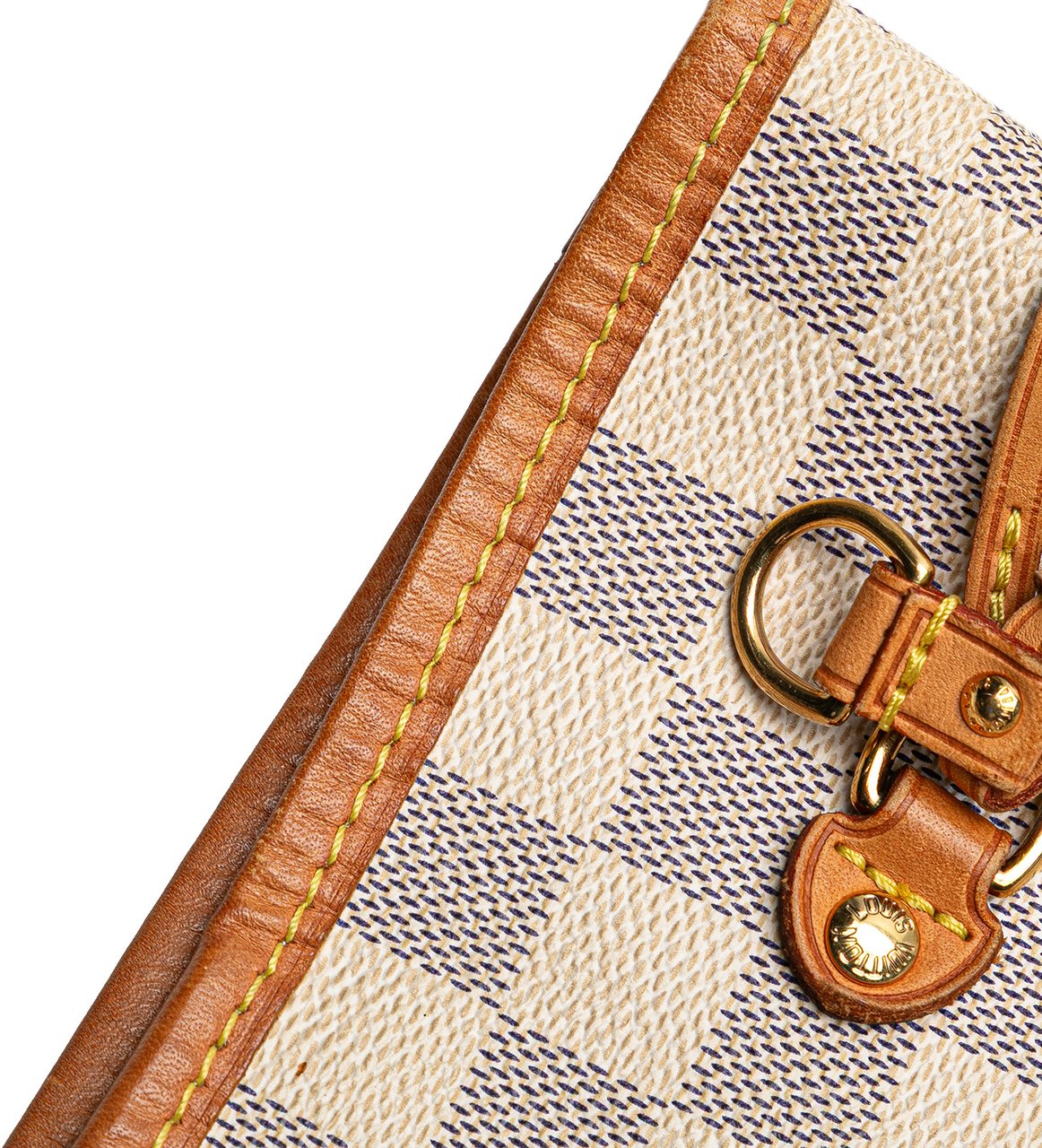 Louis Vuitton Damier Azur Neverfull MM Wit