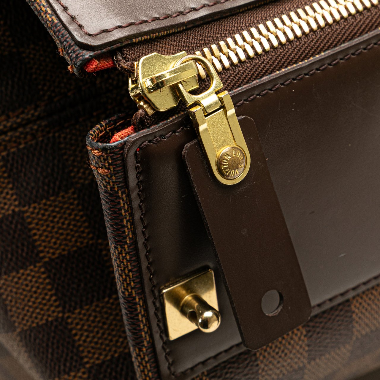 Louis Vuitton Damier Ebene Greenwich PM Bruin