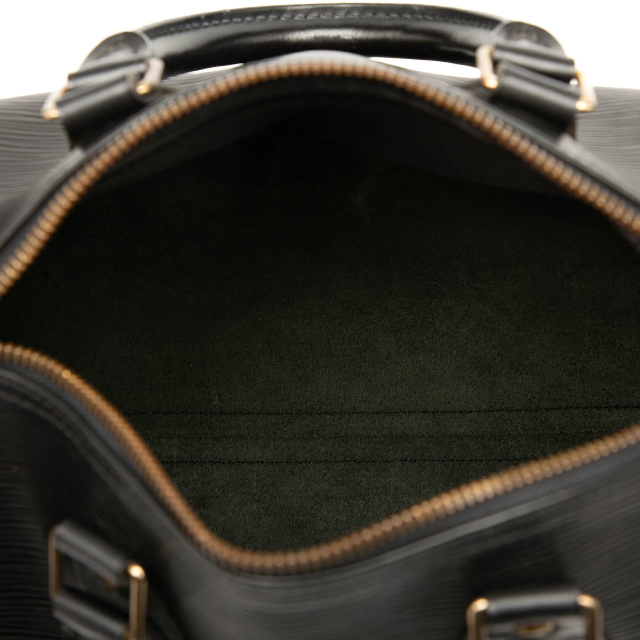 Louis Vuitton Epi Speedy 25 Zwart