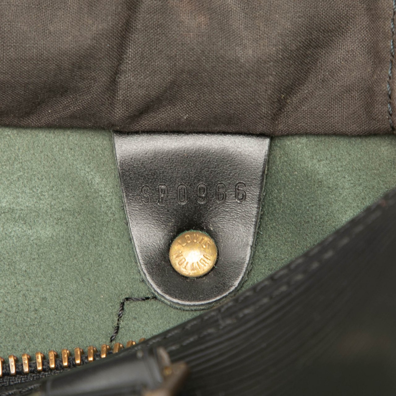 Louis Vuitton Epi Speedy 25 Zwart