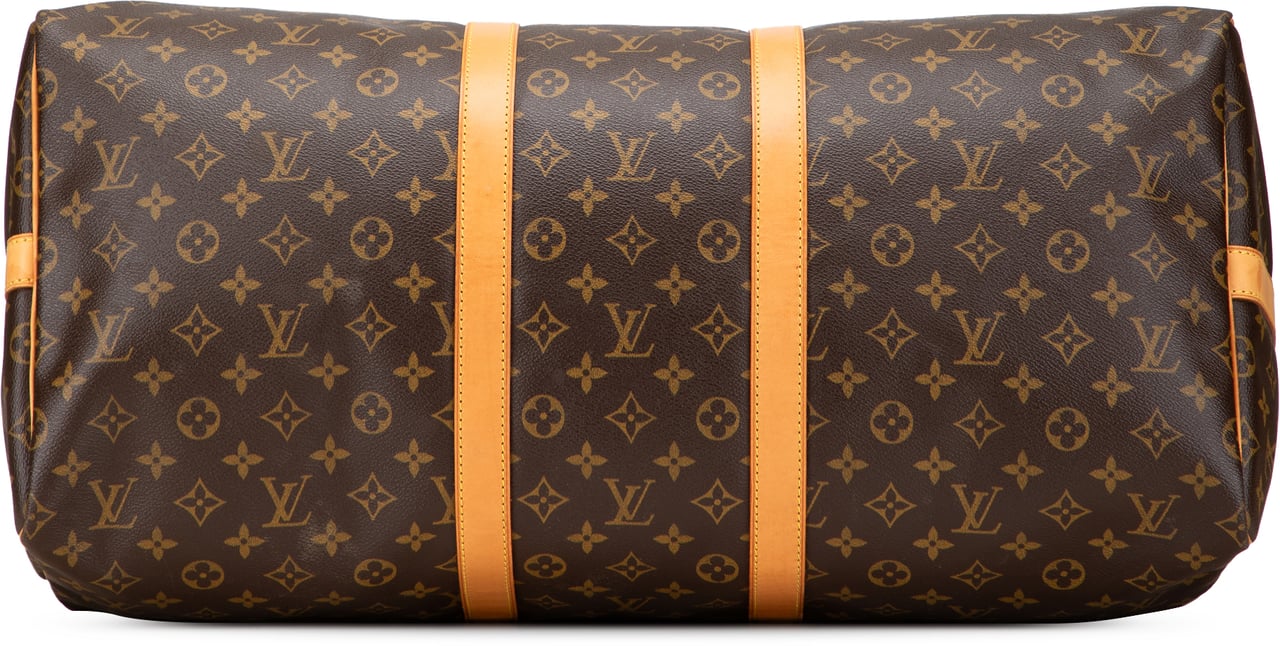Louis Vuitton Monogram Keepall Bandouliere 55 Bruin