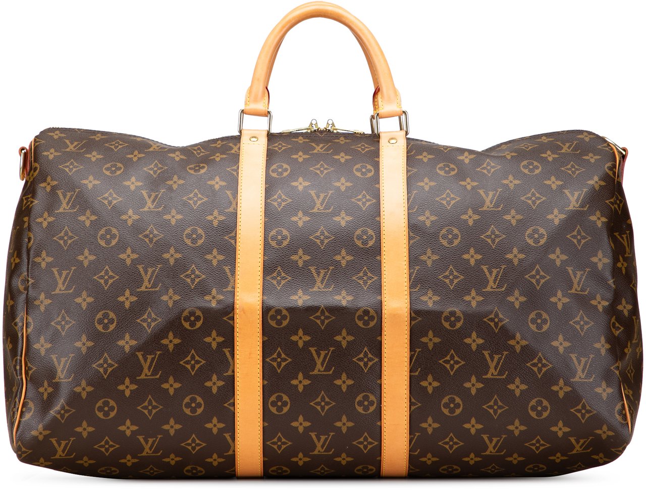 Louis Vuitton Monogram Keepall Bandouliere 55 Bruin