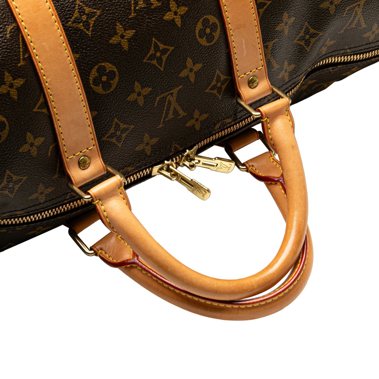 Louis Vuitton Monogram Keepall Bandouliere 55 Bruin