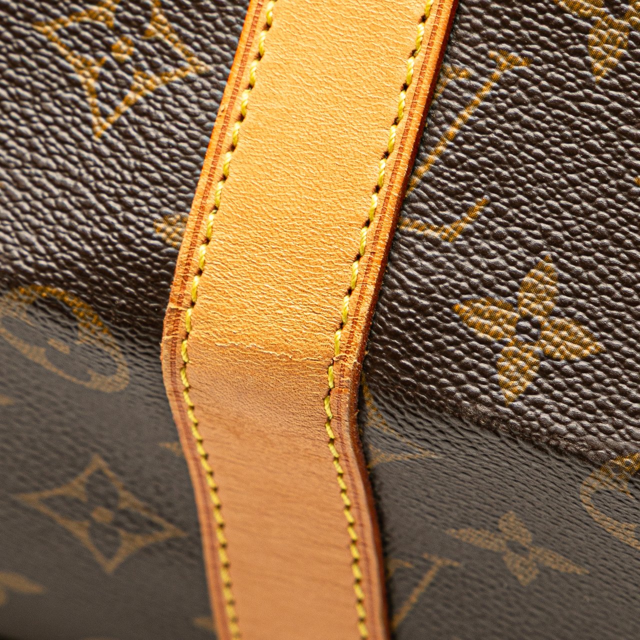 Louis Vuitton Monogram Keepall Bandouliere 55 Bruin
