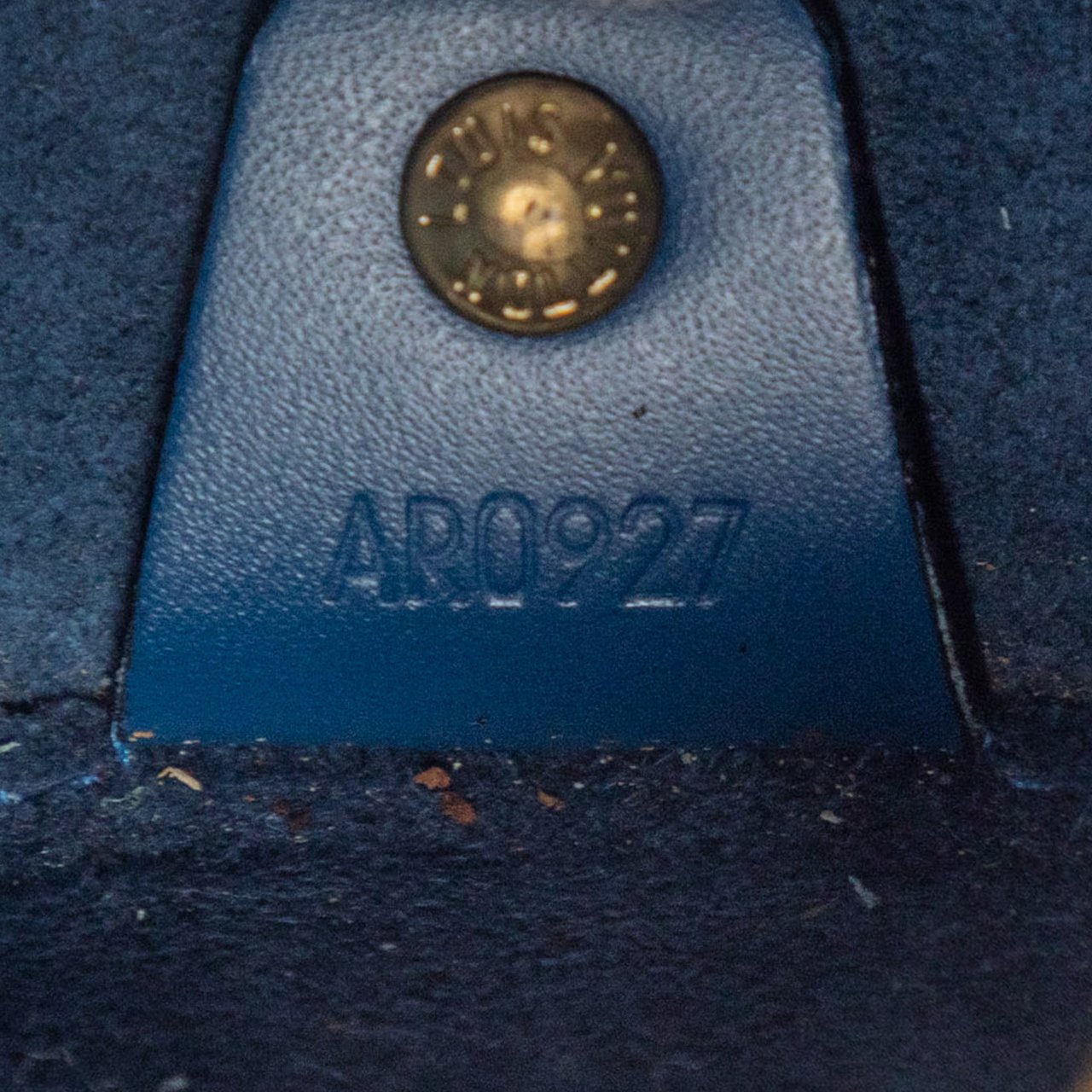 Louis Vuitton Epi Soufflot Blauw