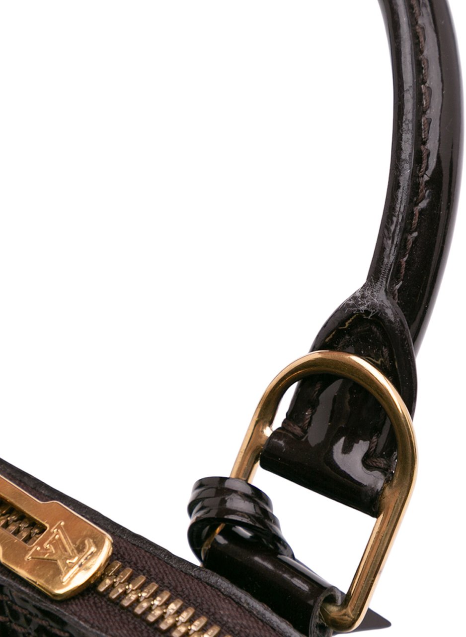 Louis Vuitton Monogram Vernis Alma BB Paars