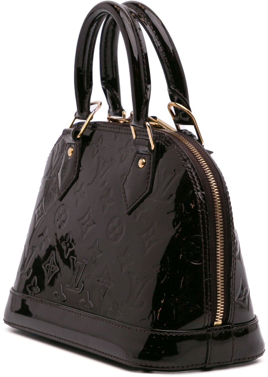 Louis Vuitton Monogram Vernis Alma BB Paars