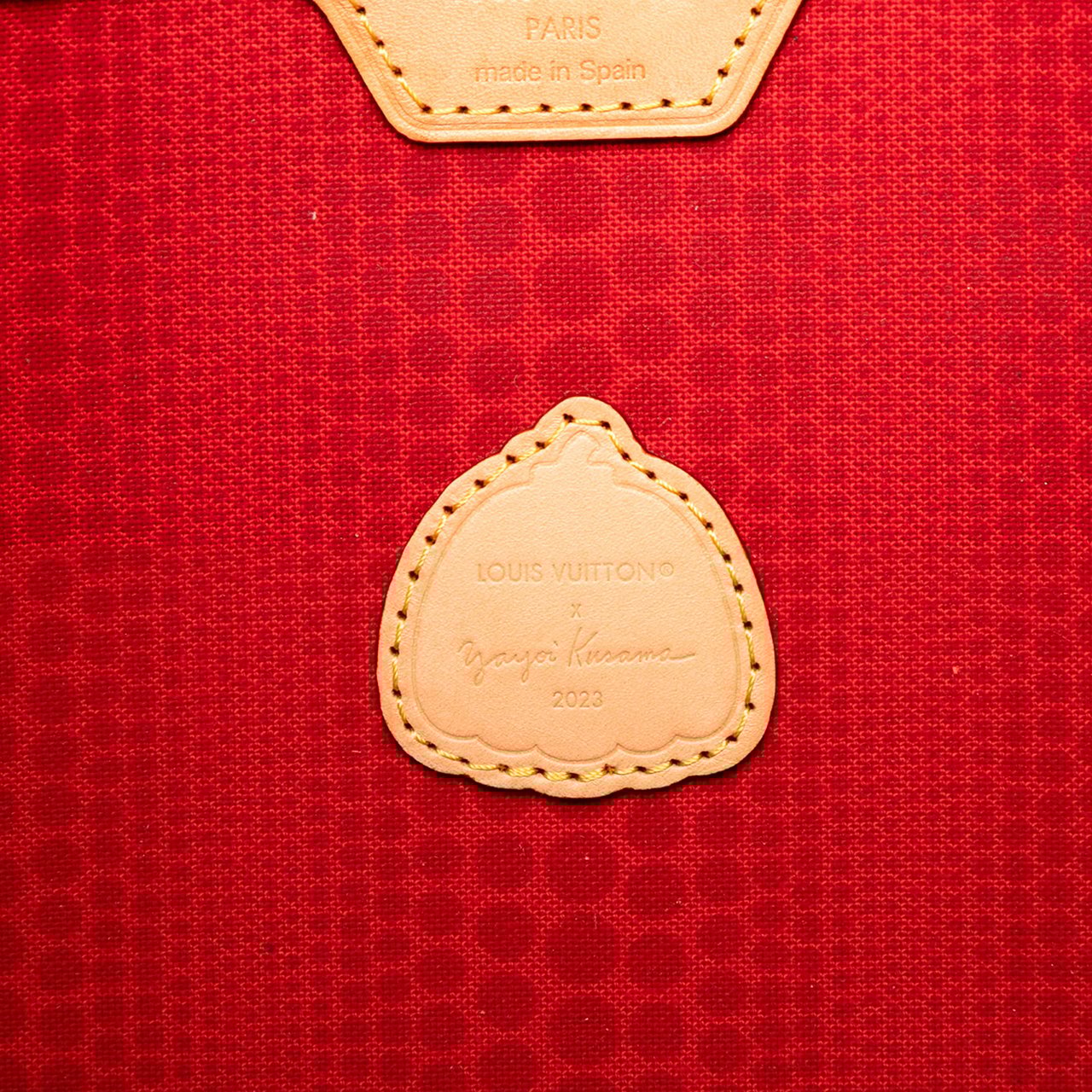 Louis Vuitton Yayoi Kusama Monogram Painted Dots Neverfull MM Bruin