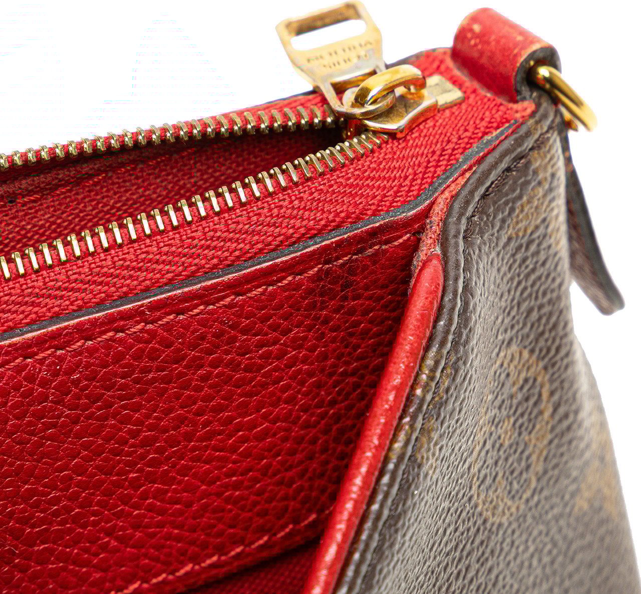 Louis Vuitton Monogram Pallas Clutch Bruin