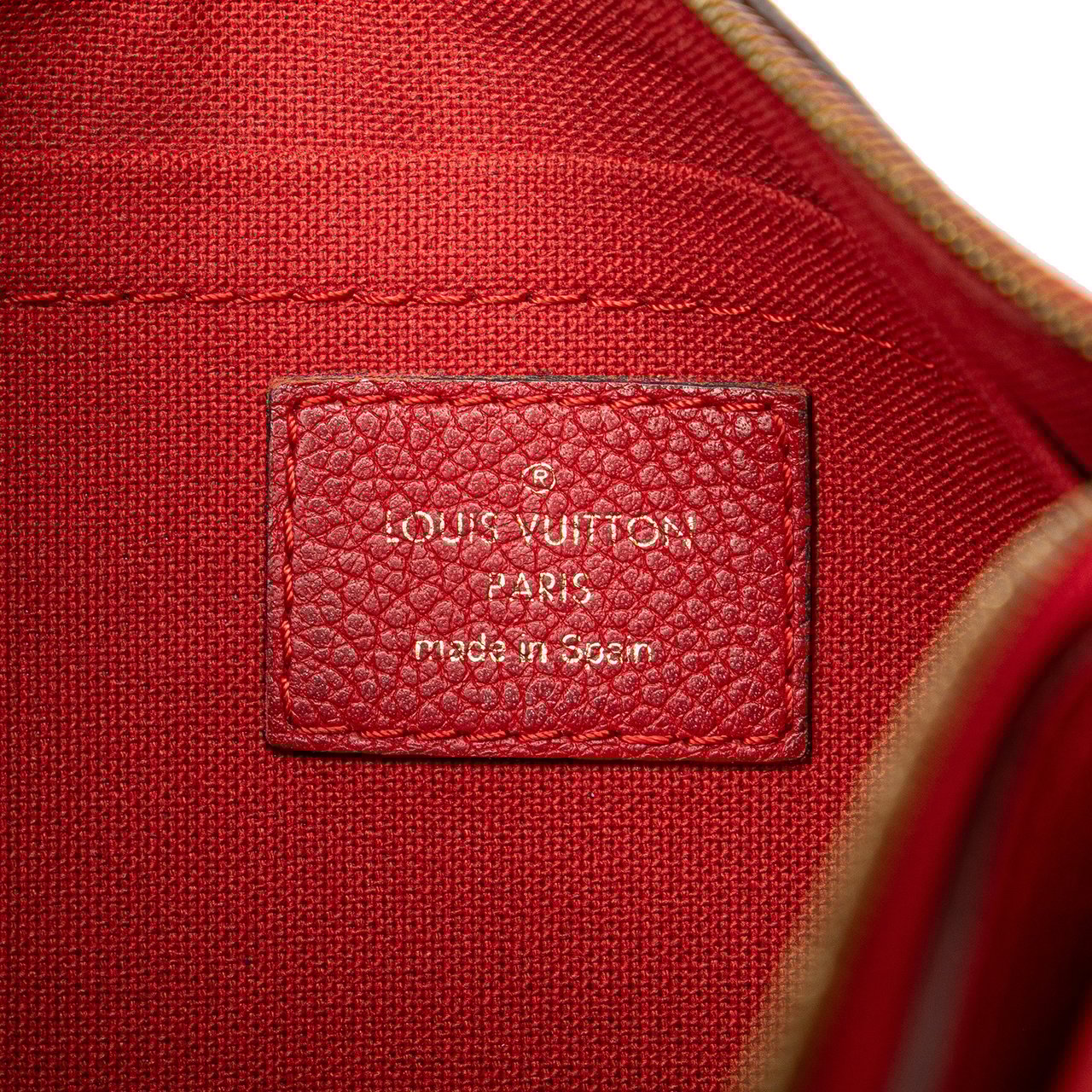 Louis Vuitton Monogram Pallas Clutch Bruin