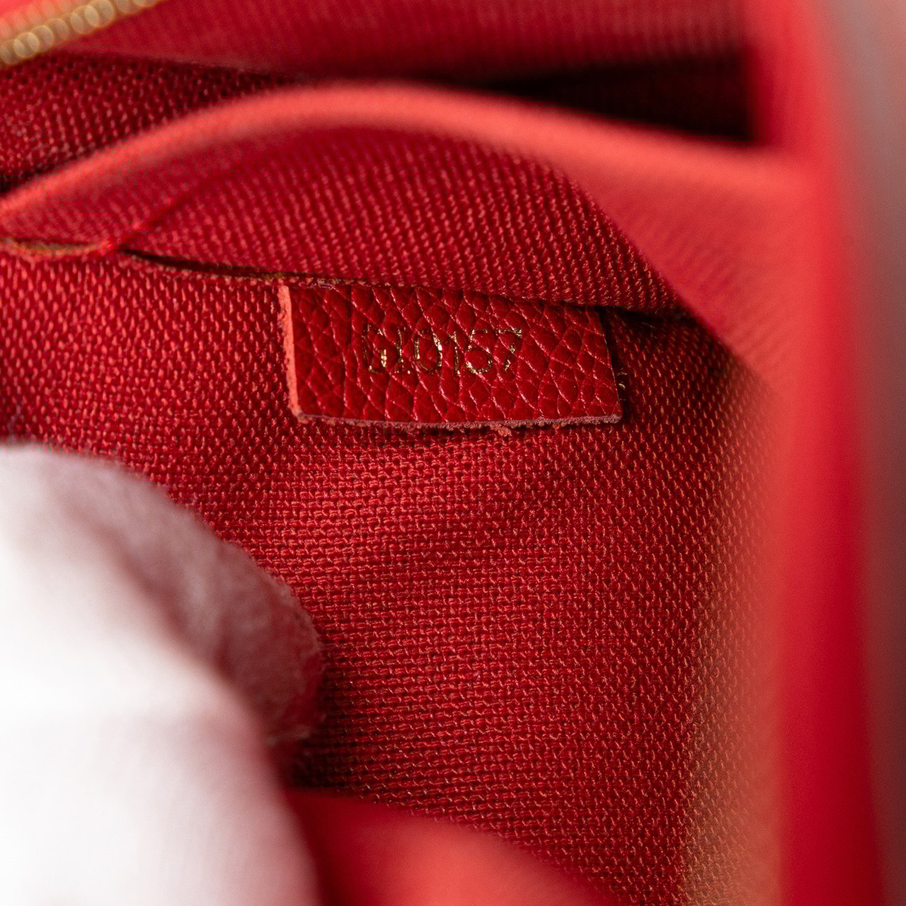 Louis Vuitton Monogram Pallas Clutch Bruin