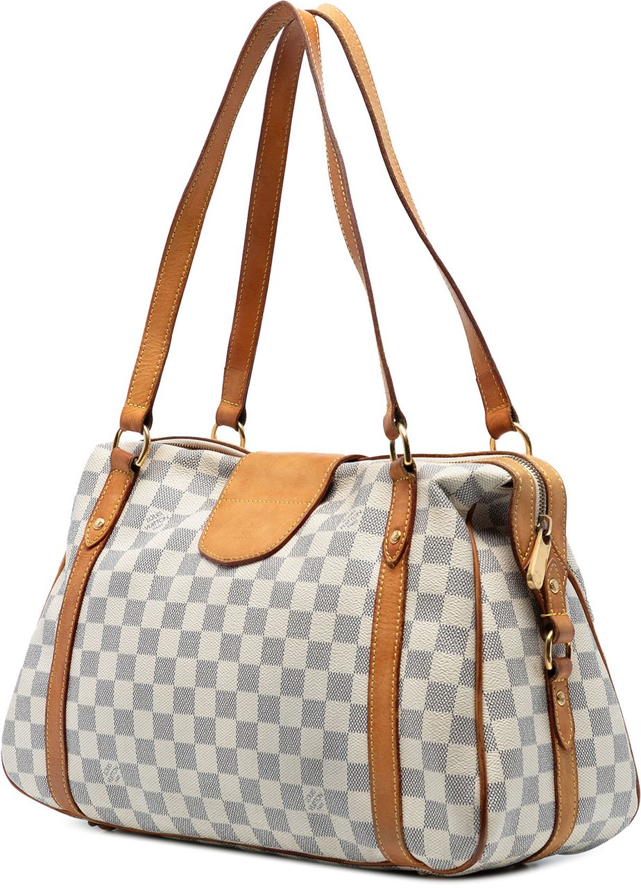 Louis Vuitton Damier Azur Stresa PM Wit
