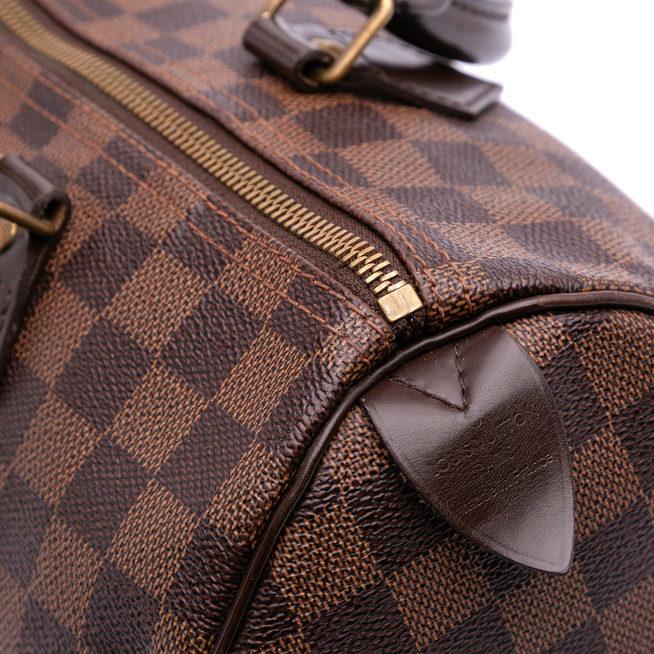 Louis Vuitton Damier Ebene Speedy 30 Bruin