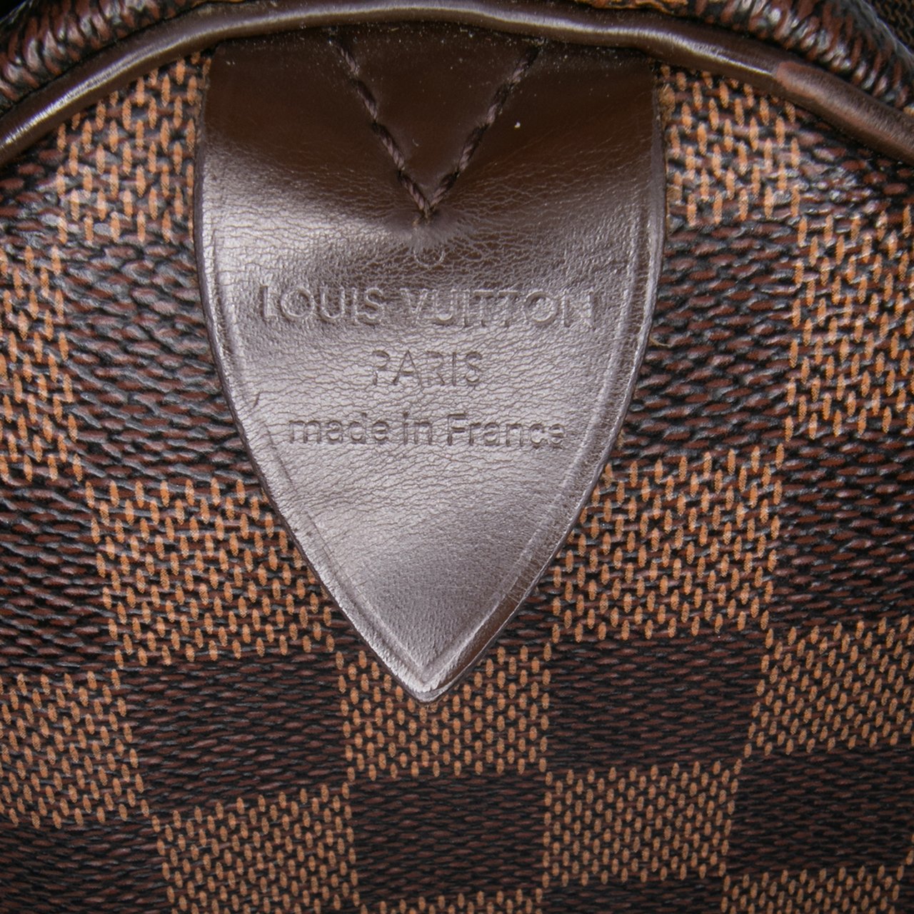 Louis Vuitton Damier Ebene Speedy 30 Bruin
