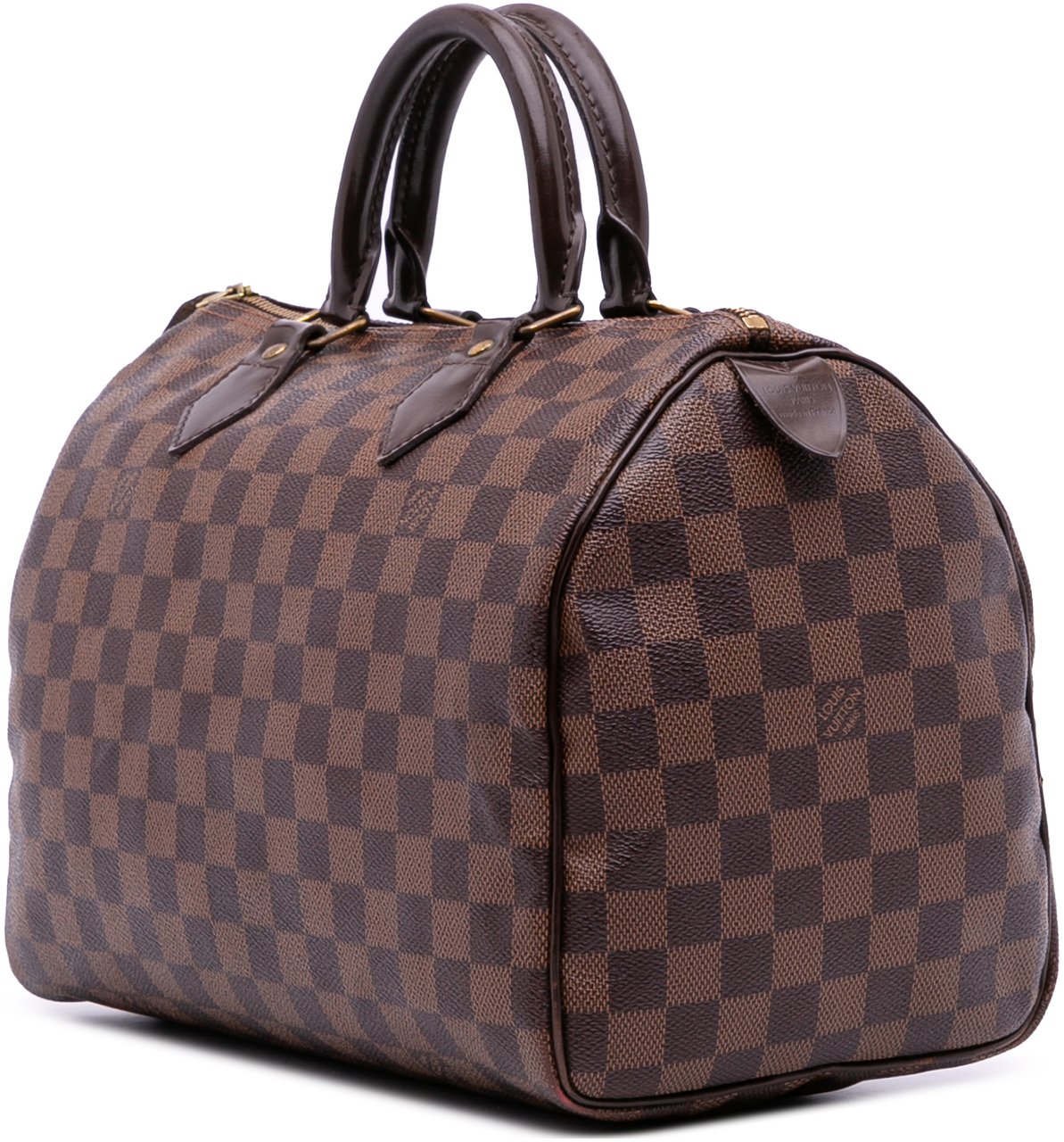 Louis Vuitton Damier Ebene Speedy 30 Bruin