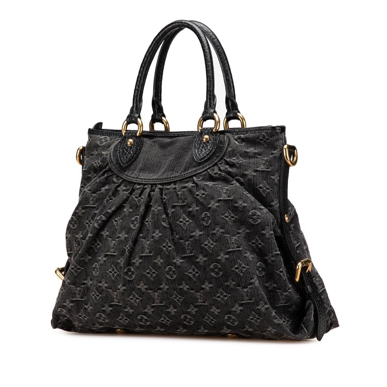 Louis Vuitton Monogram Denim Neo Cabby GM Zwart