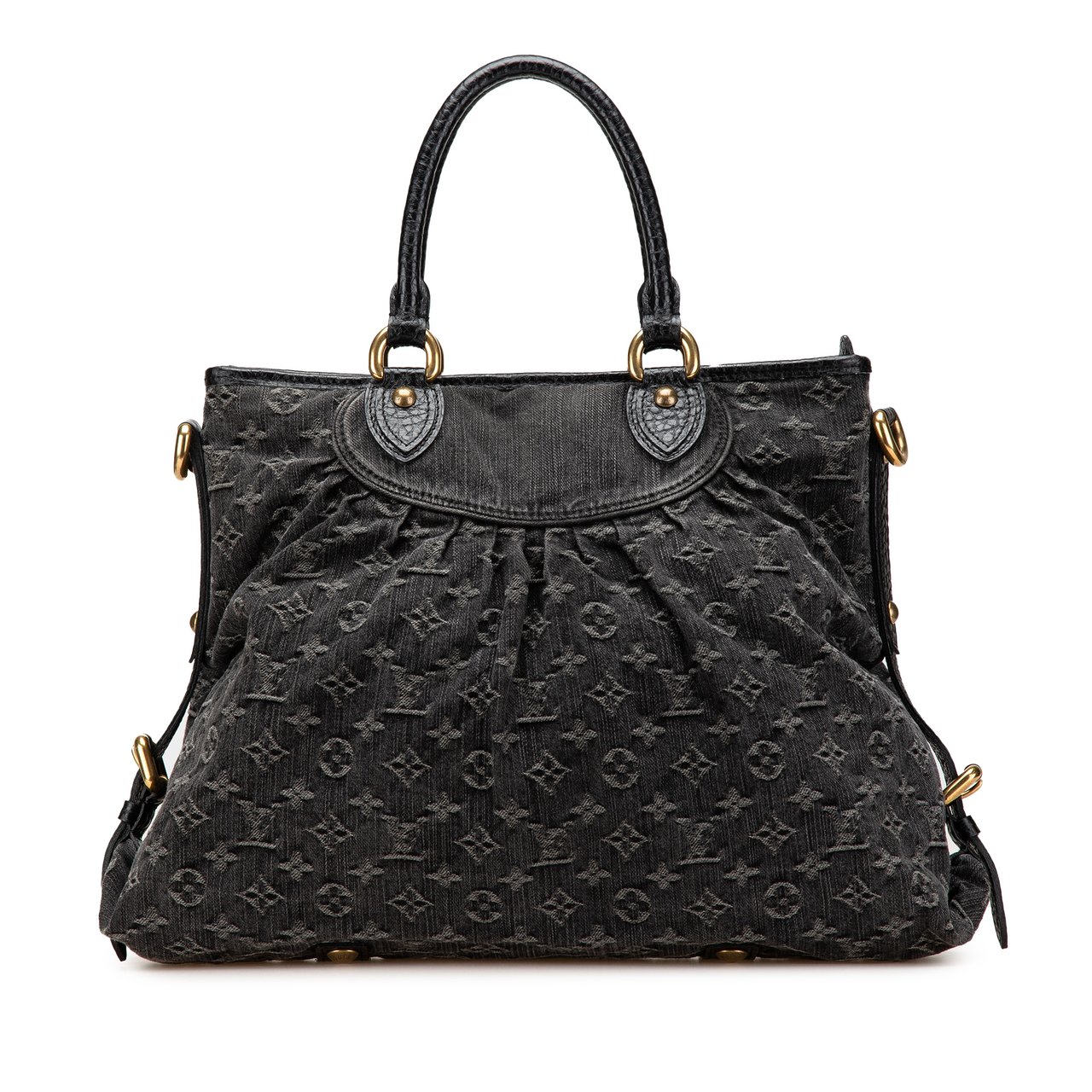 Louis Vuitton Monogram Denim Neo Cabby GM Zwart