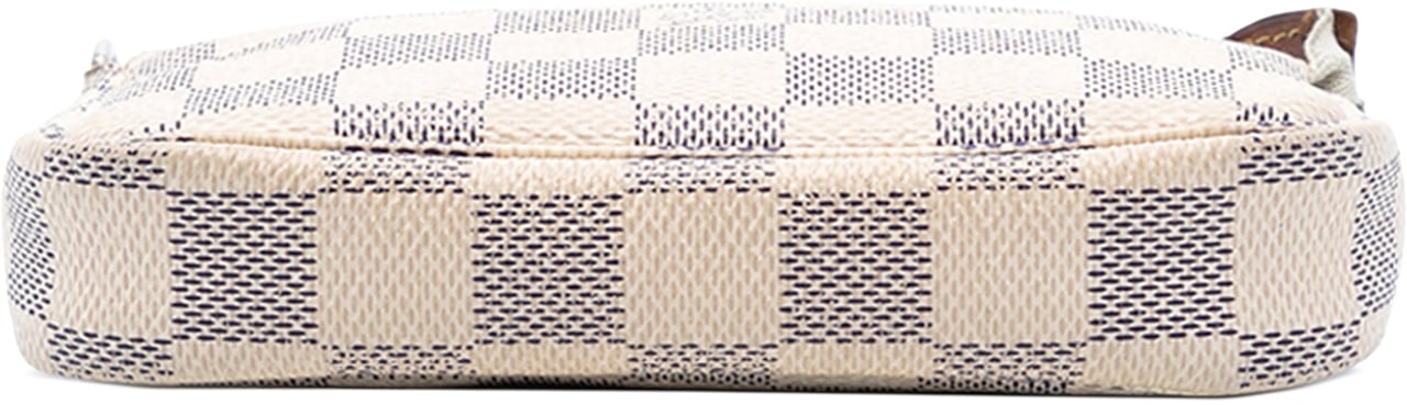 Louis Vuitton Damier Azur Mini Pochette Accessoires Wit