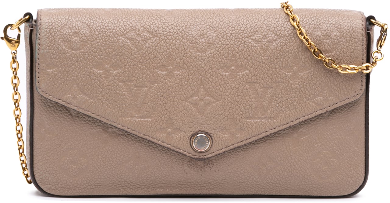 Louis Vuitton Monogram Empreinte Pochette Felicie Bruin