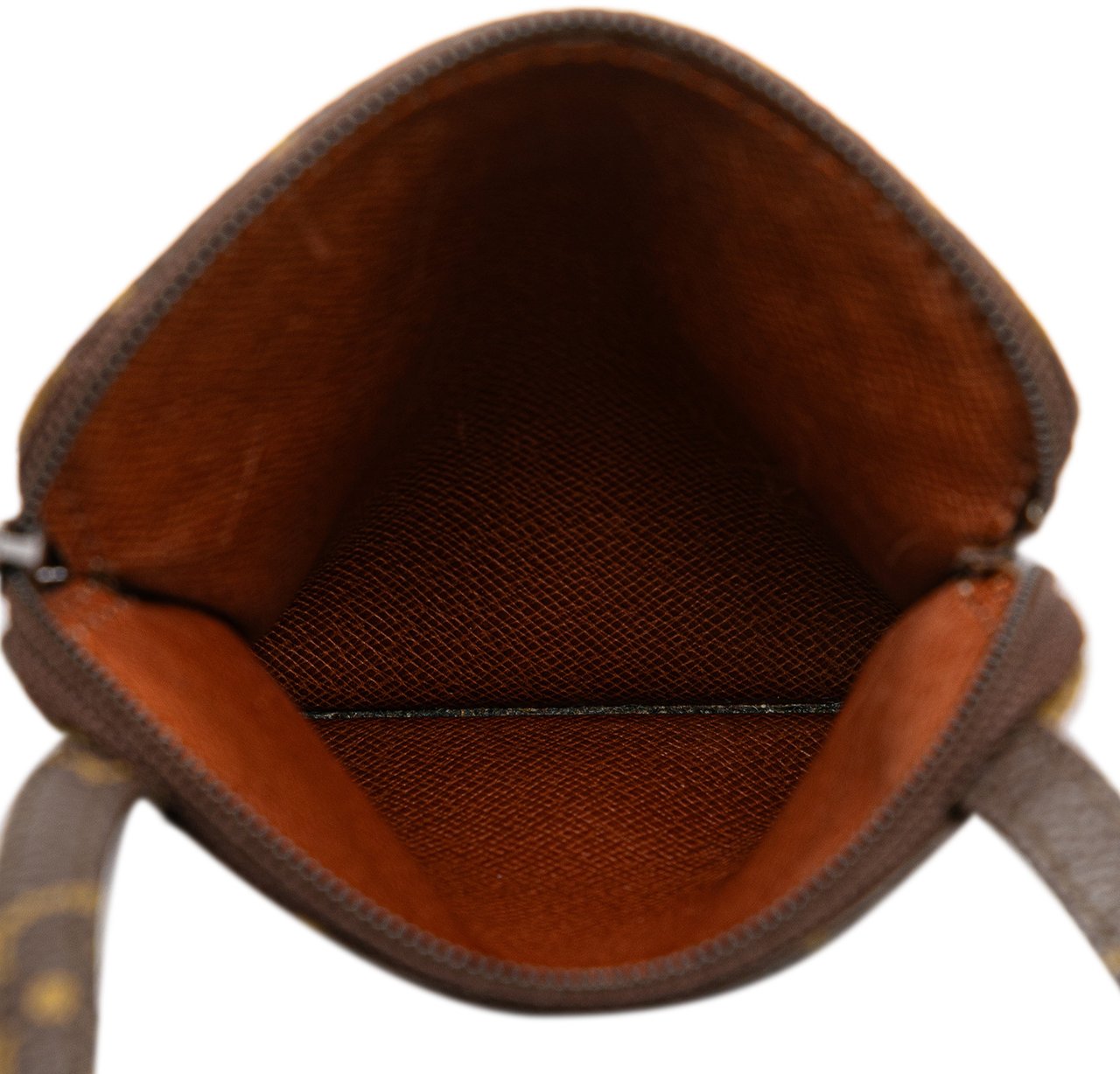Louis Vuitton Monogram Pochette Secret Passport Holder Bruin