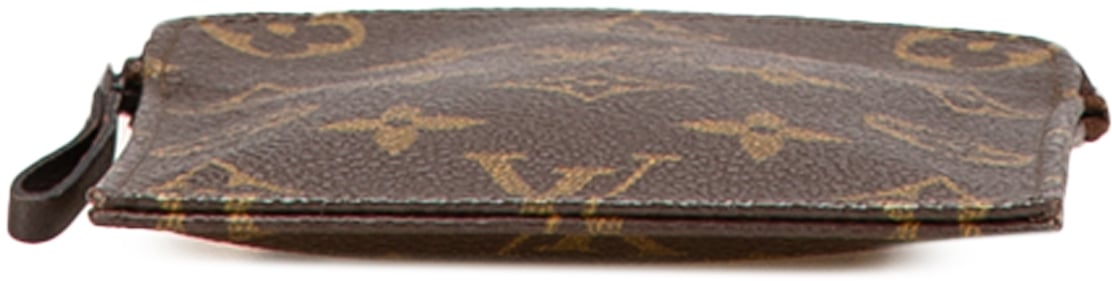 Louis Vuitton Monogram Pochette Secret Passport Holder Bruin