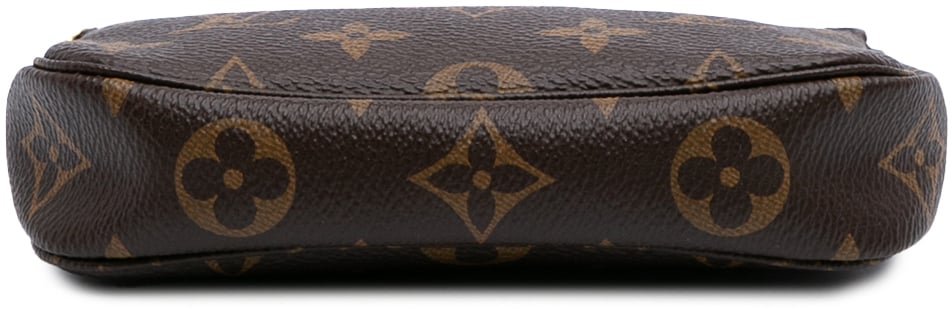 Louis Vuitton Monogram Mini Pochette Accessoires Bruin