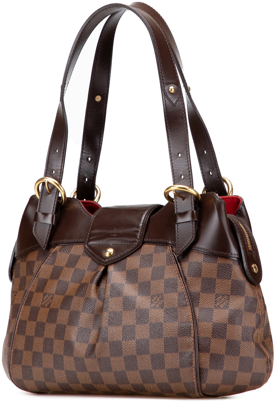 Louis Vuitton Damier Ebene Sistina PM Bruin