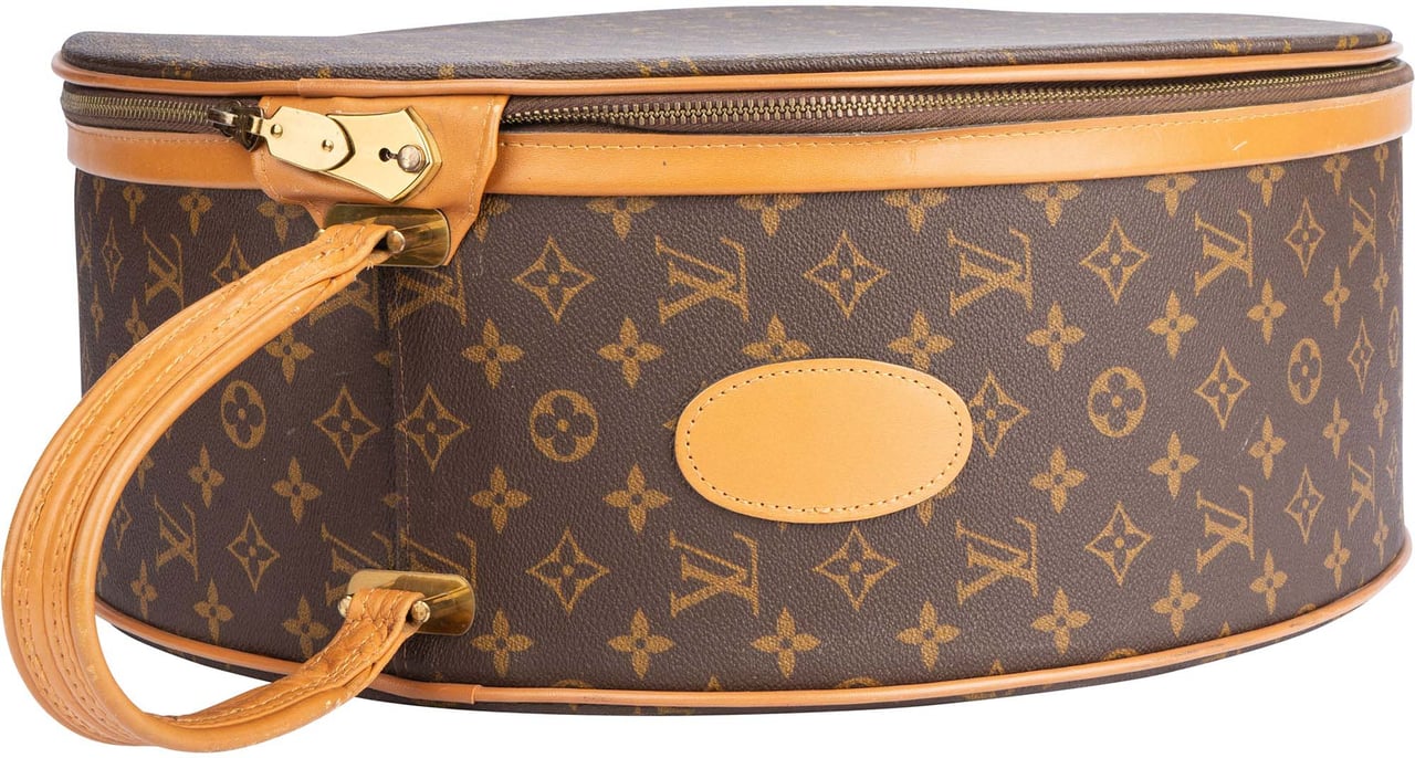 Louis Vuitton Louis Vuitton Canvas Monogram USA Hat Case Trunk Koffer Divers