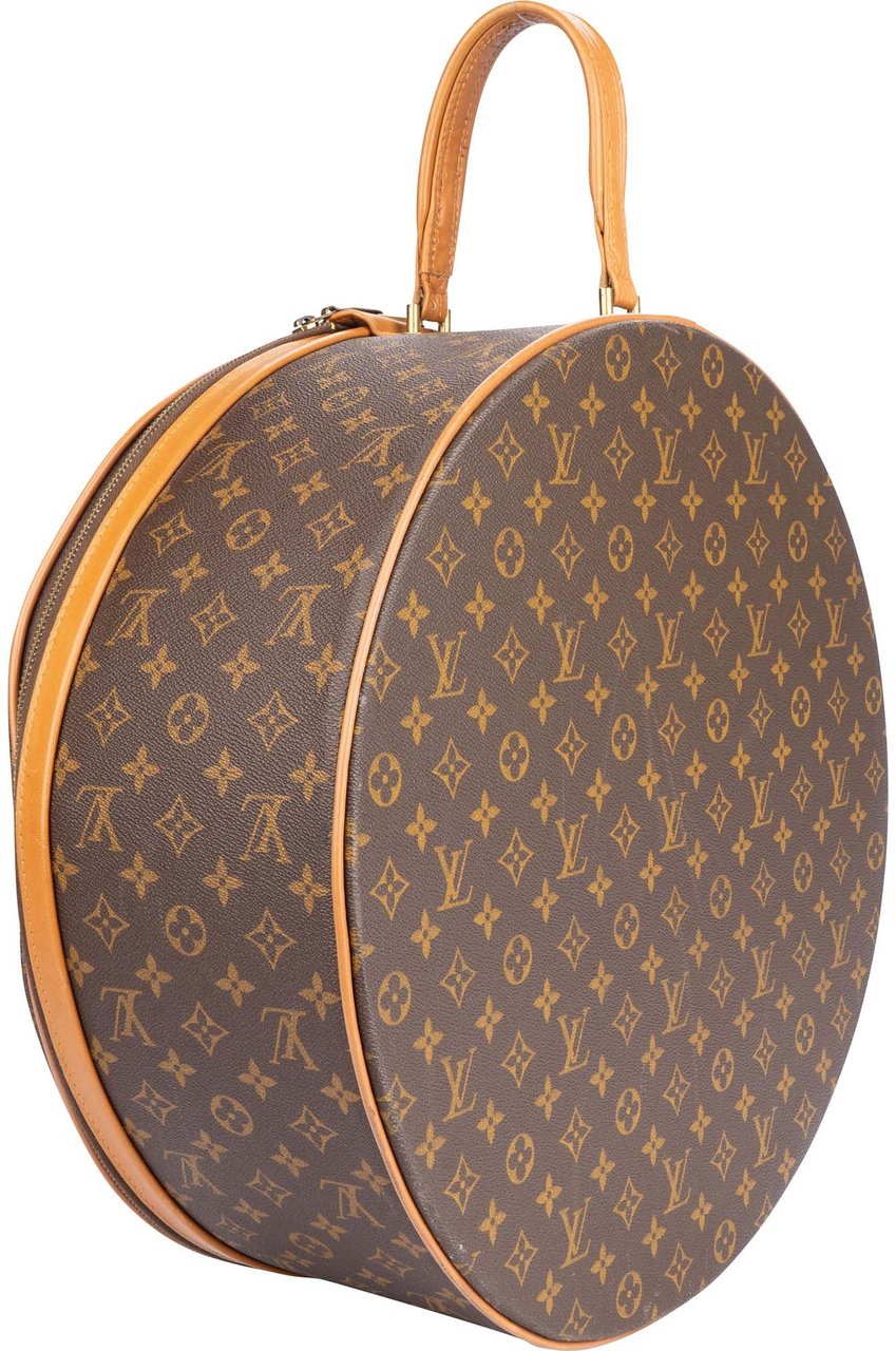 Louis Vuitton Louis Vuitton Canvas Monogram USA Hat Case Trunk Koffer Divers