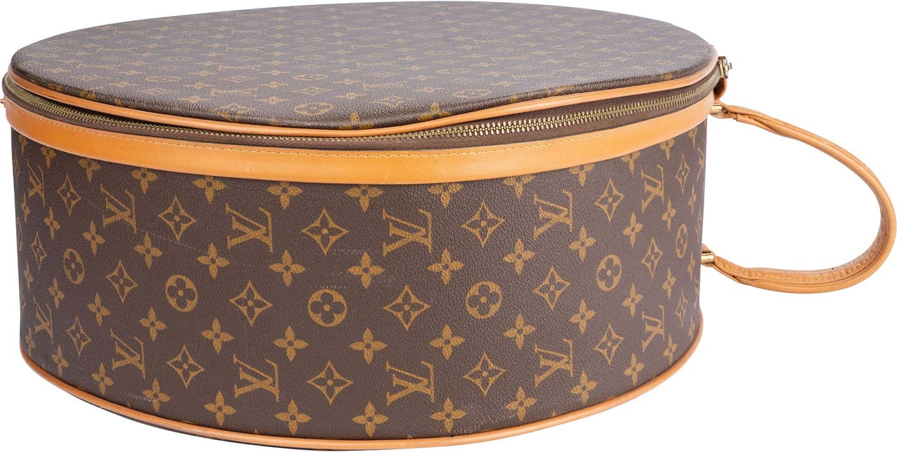 Louis Vuitton Louis Vuitton Canvas Monogram USA Hat Case Trunk Koffer Divers