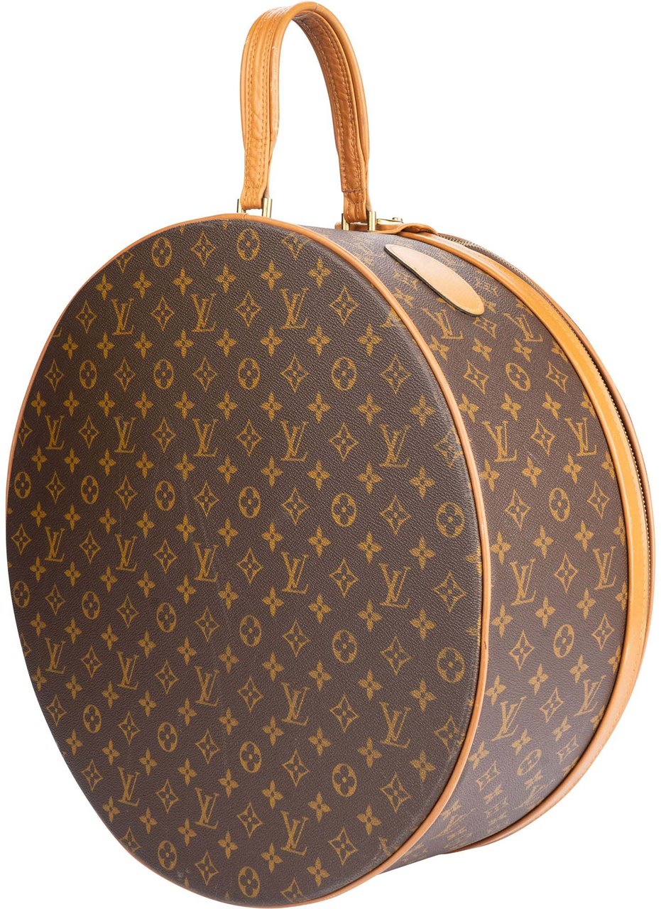 Louis Vuitton Louis Vuitton Canvas Monogram USA Hat Case Trunk Koffer Divers