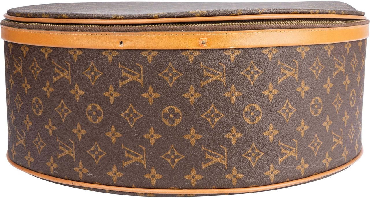 Louis Vuitton Louis Vuitton Canvas Monogram USA Hat Case Trunk Koffer Divers