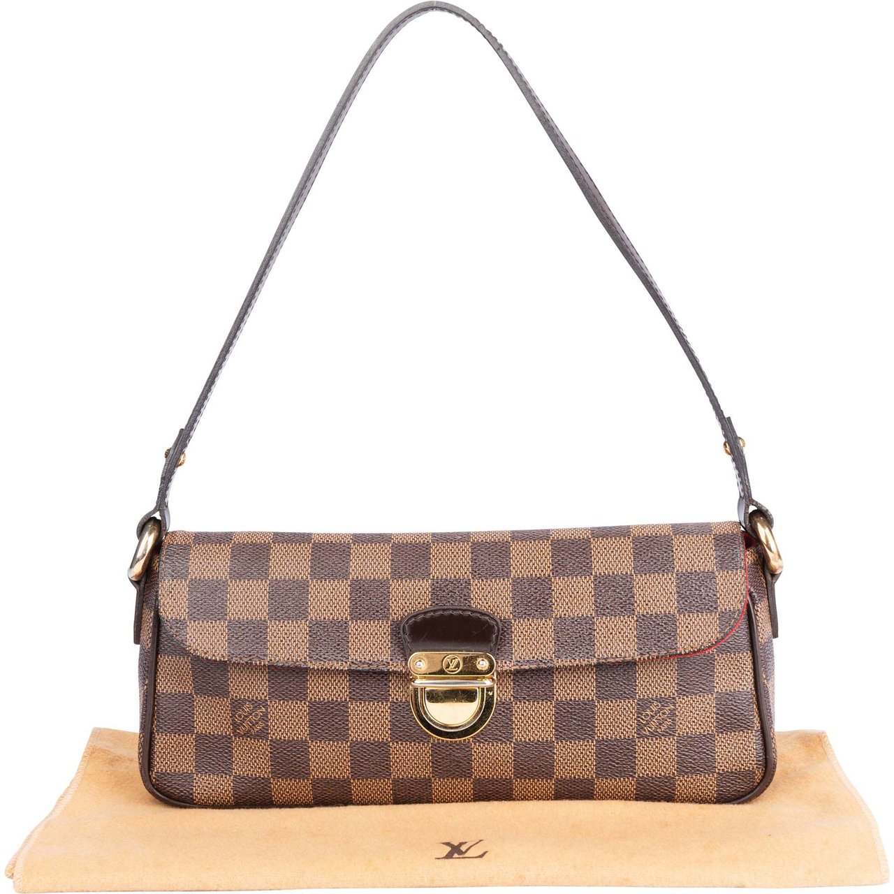 Louis Vuitton Louis Vuitton Damier Ebene Ravello PM Shoulder Bag Divers