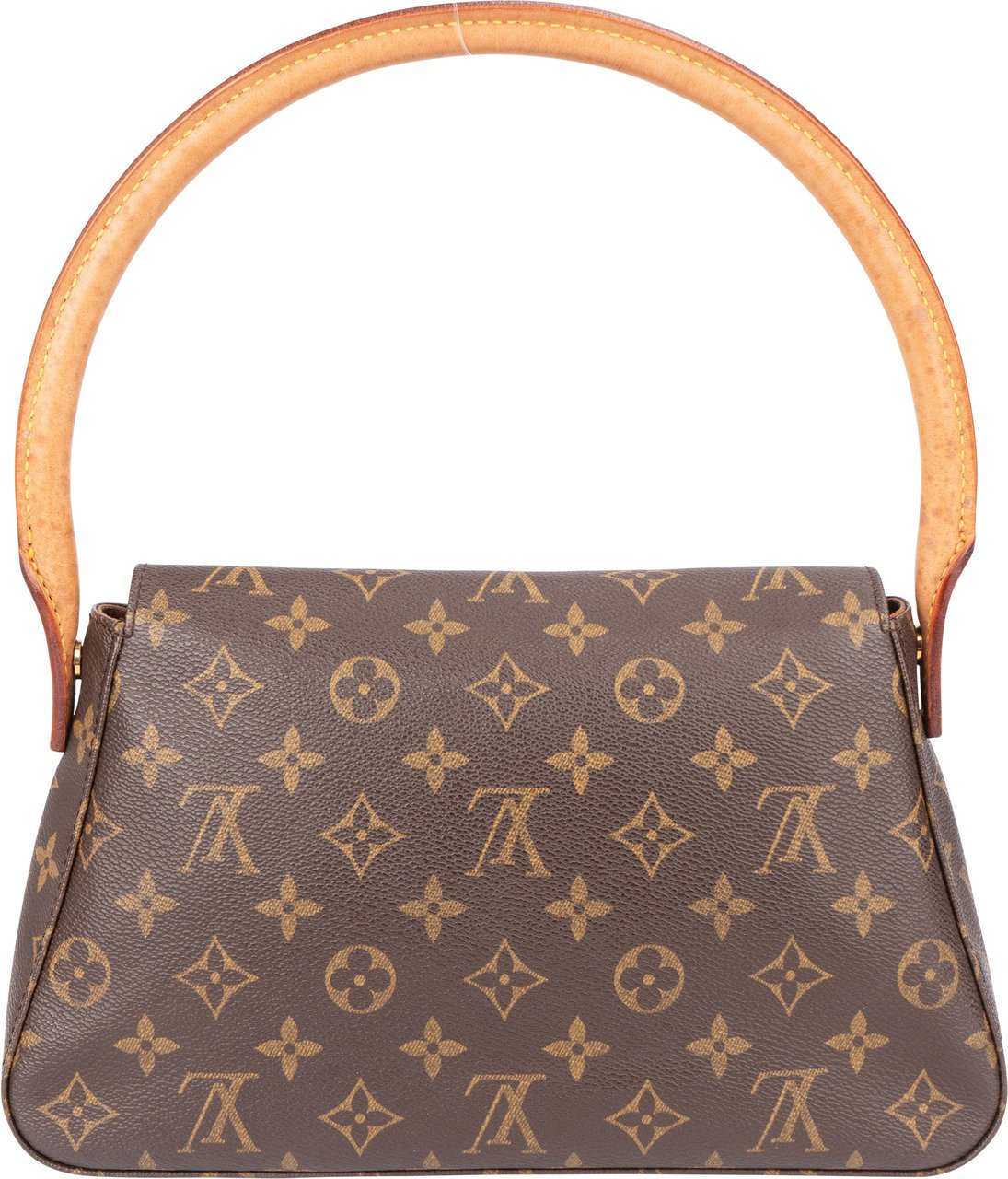 Louis Vuitton Louis Vuitton Canvas Monogram Looping PM Handbag Bruin