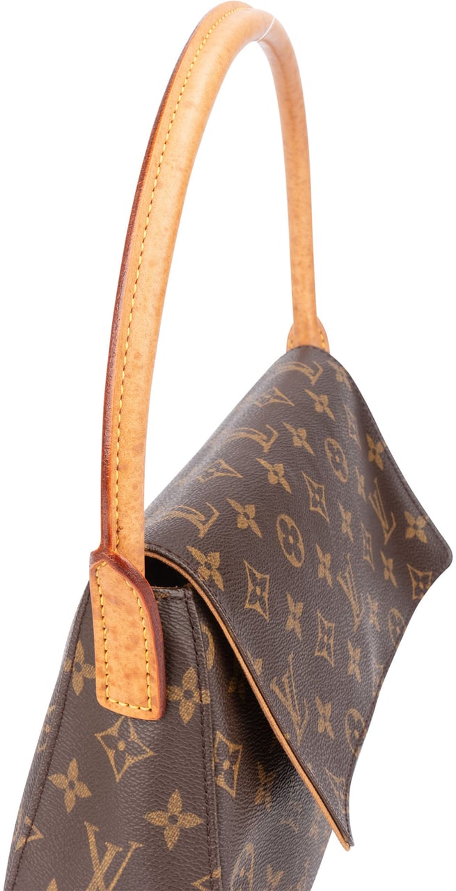 Louis Vuitton Louis Vuitton Canvas Monogram Looping PM Handbag Bruin