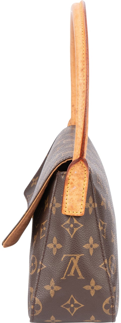 Louis Vuitton Louis Vuitton Canvas Monogram Looping PM Handbag Bruin