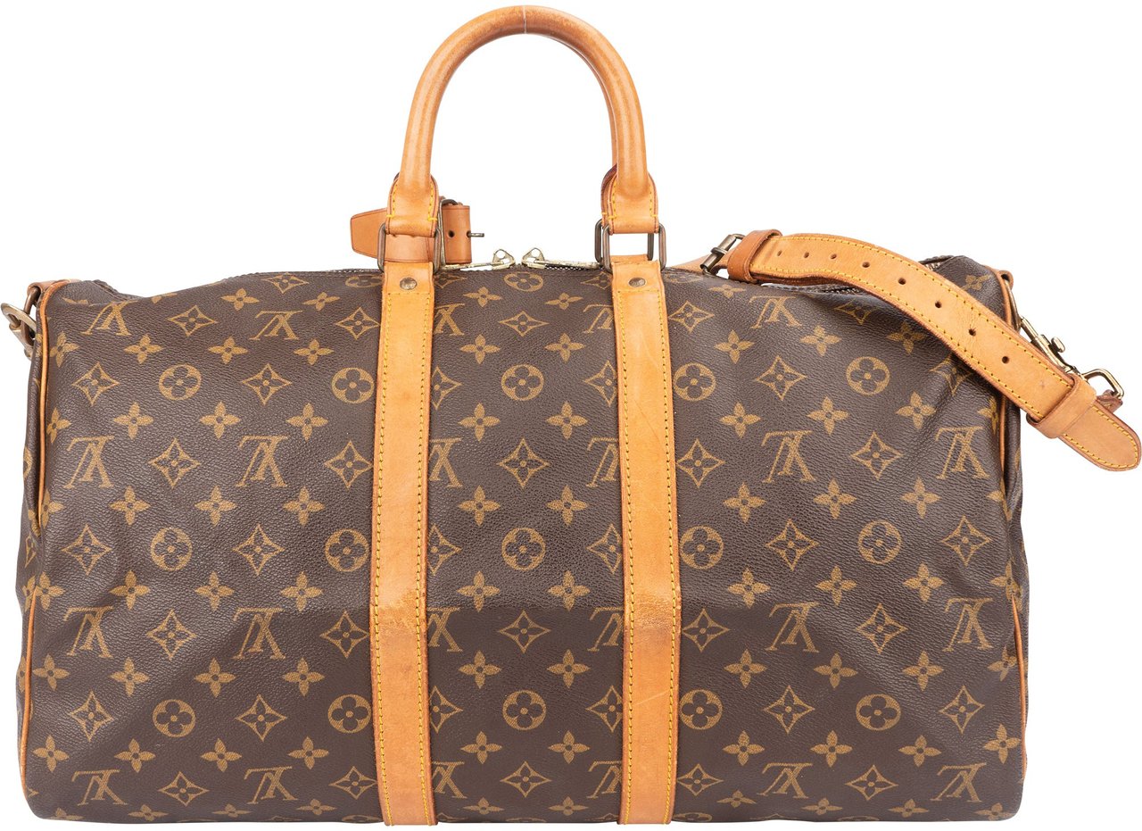 Louis Vuitton Louis Vuitton Canvas Monogram Keepall 45 Bandouliere Bruin