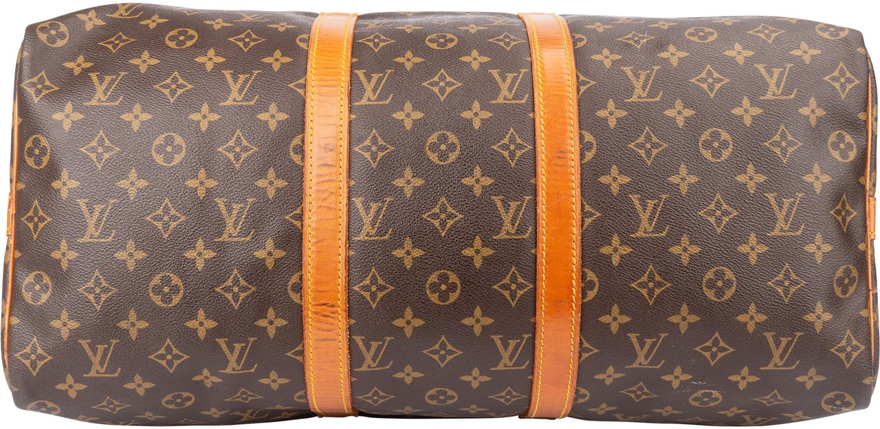 Louis Vuitton Louis Vuitton Canvas Monogram Keepall 50 Bandouliere Bruin