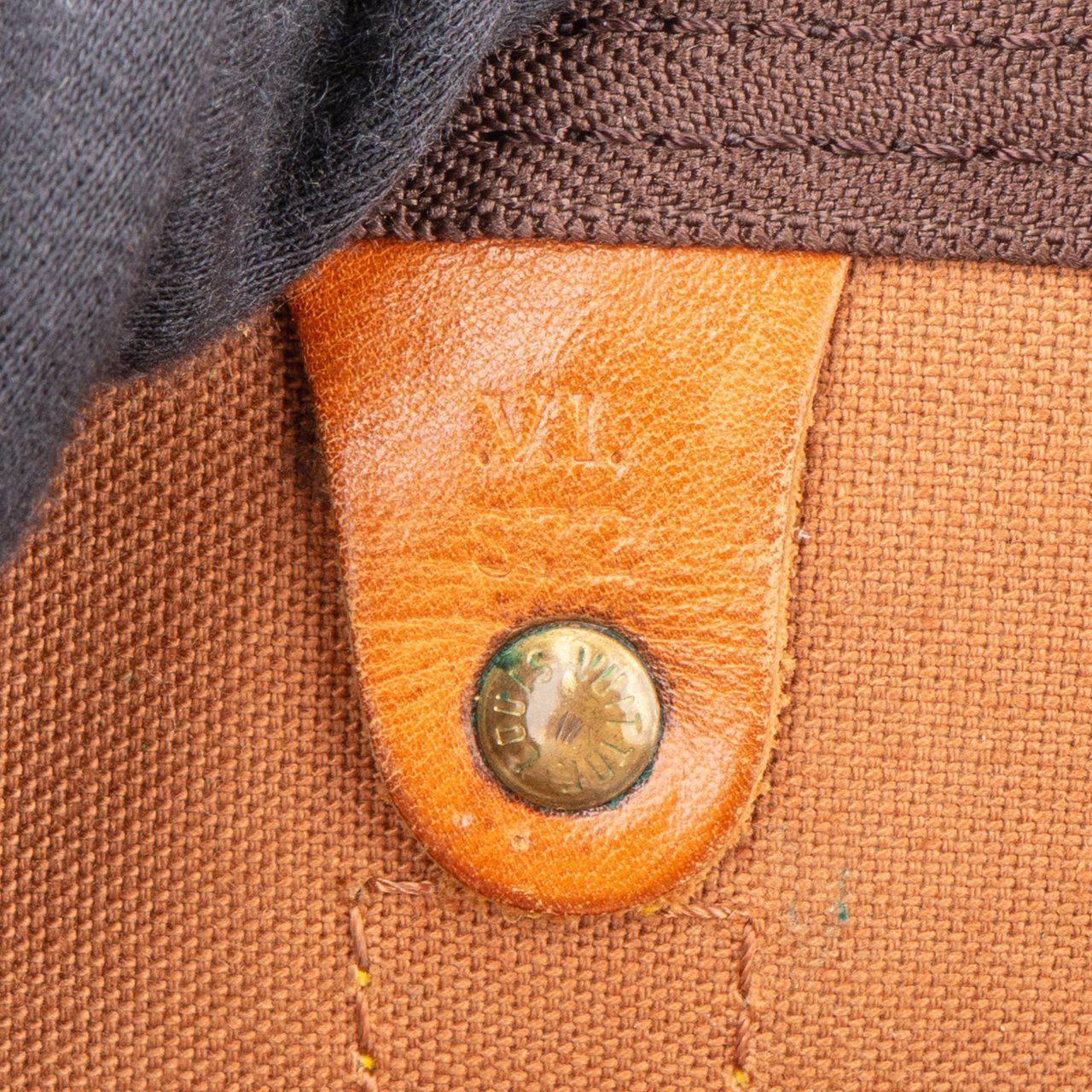 Louis Vuitton Louis Vuitton Canvas Monogram Keepall 50 Bandouliere Bruin