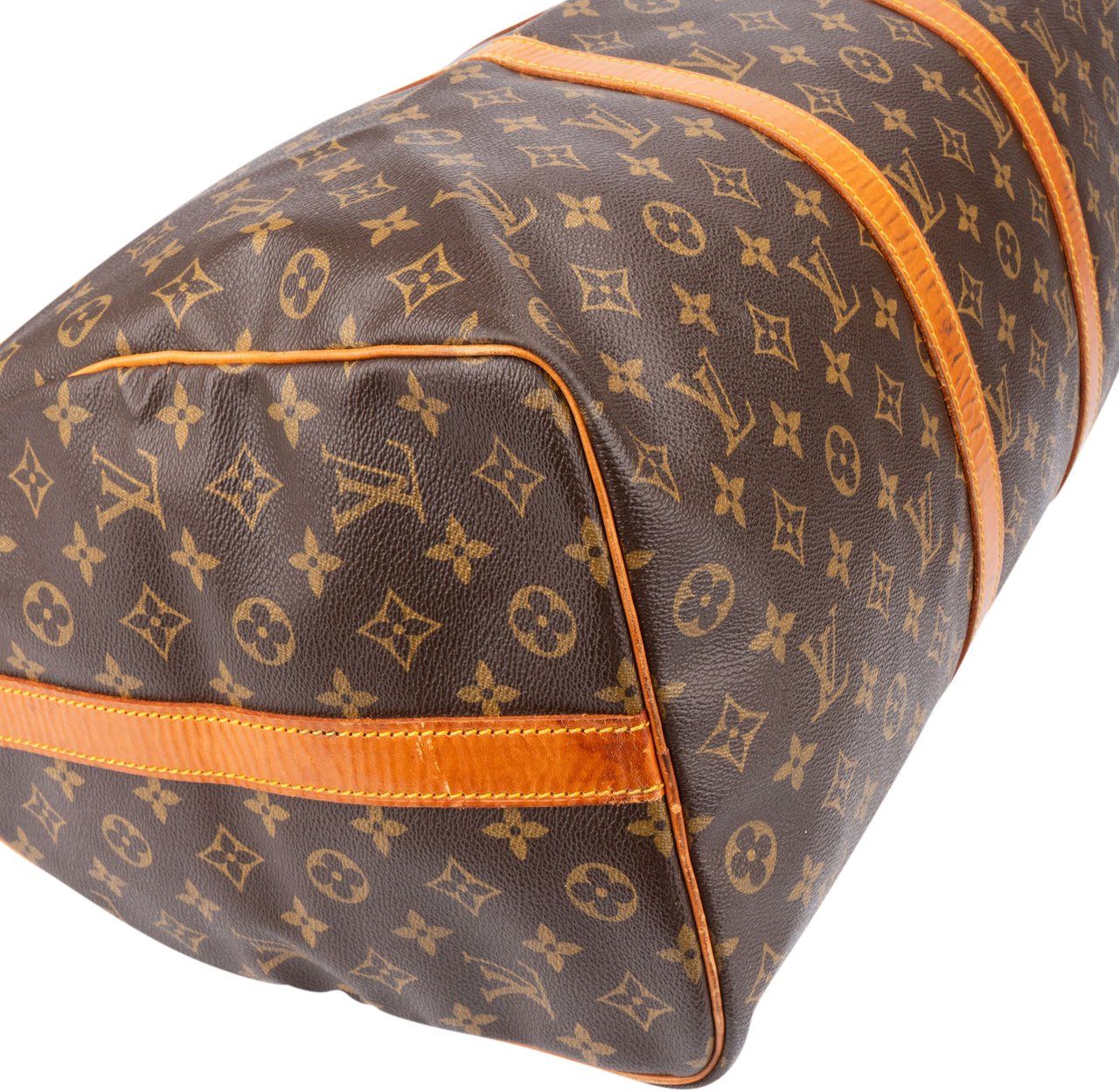 Louis Vuitton Louis Vuitton Canvas Monogram Keepall 50 Bandouliere Bruin
