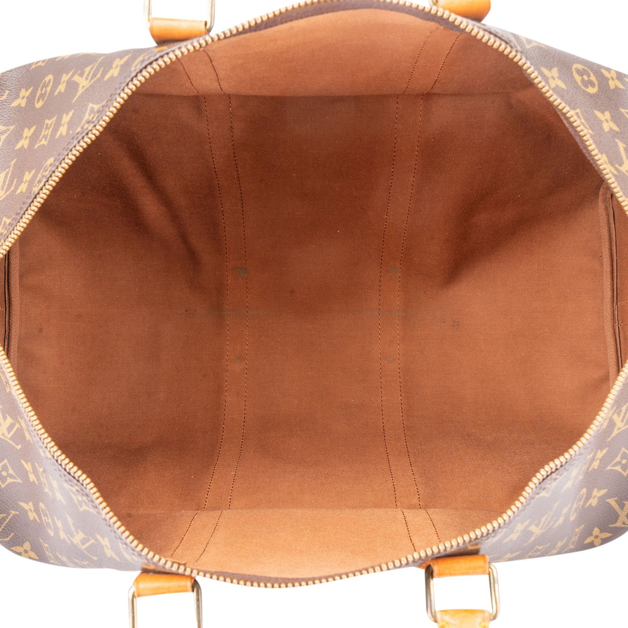 Louis Vuitton Louis Vuitton Canvas Monogram Keepall 50 Bandouliere Bruin