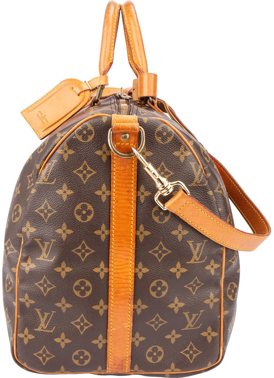 Louis Vuitton Louis Vuitton Canvas Monogram Keepall 50 Bandouliere Bruin