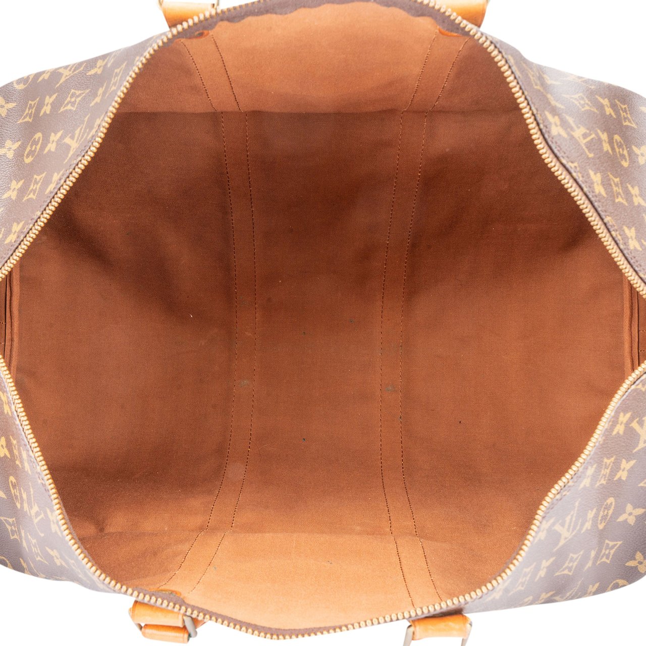 Louis Vuitton Louis Vuitton Canvas Monogram Keepall 55 Bandouliere Bruin
